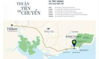 bán biệt thự biển Sanctuary Hồ Tràm, 15 tỷ/căn 4PN bàn giao Q2/2022