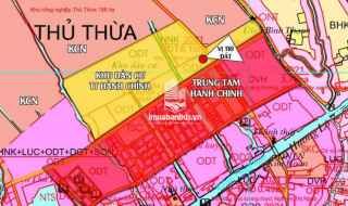 Đất nền đô thị cạnh trung tâm hành chính mới Thủ Thừa Long An sở hữu ngay nền sổ đỏ chỉ với 450