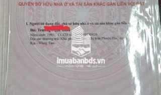 Cần Bán Gấp Nhà Đất Bên Hông Chợ Phước Hải Thị Trấn Phước Hải, Đất Đỏ , BR-VT