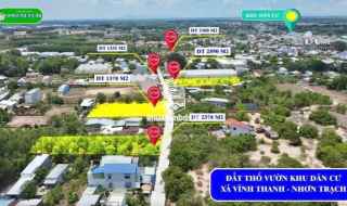 Cần bán đất vườn, đất Thổ vườn tại xã Vĩnh Thanh, Nhơn Trạch Đồng Nai