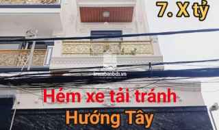 Hẻm ô tô 8m - Tỉnh Lộ 10 - Bình Tân - 5 TẦNG - 4M x 16M - nhỉnh 7 tỷ