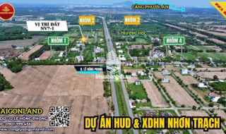 Saigonland - Cần bán nhanh nền Nhà Vườn VIP dự án Hud 277m2 -  góc 2 mặt tiền GIÁ CỰC TỐT