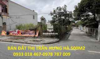 Bán đất thị trấn hưng hà, thái bình 3000m2-6tr/m2-0933 018 467-0978 787 009 