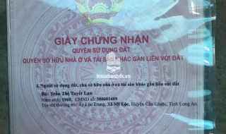Cần bán gấp nhà phố mặt tiền Cần Giuộc, Long An