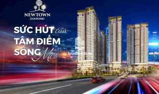 Suất ngoại giao căn 01Pn tháp Diamond, view trực diện biển, dự án Newtown Diamond Đà Nẵng