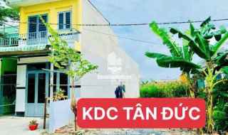 Với 1 tỷ3 là sở hữu lô đất ecocity TT. ĐỨC HOÀ, kdc đông đúc hiện hữu, an cư kinh doanh