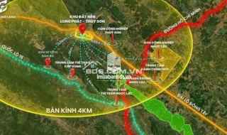 BÁN ĐẤT NỀN LONG PHÁT THUÝ SƠN - SẴN SỔ ĐỎ - SANG TÊN NGAY - GIÁ CHI 99TR/LO