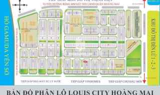 Chính chủ bán LK8 Louis Hoàng Mai 95m2. Đã có SĐ