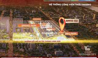 🌟 [CĂN SIÊU PHẨM – BM15-02] 🌟
✨ Vị trí ĐẮC ĐỊA – Đối diện BBQ Park, vài bước ra Spring Park &