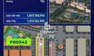 Căn hộ studio - tòa P8 dự án Sun Urban City Hà Nam (P80942)