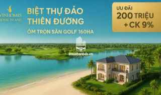 Bán Biệt thự Đảo Thiên Đường – nơi giới thượng lưu hội tụ