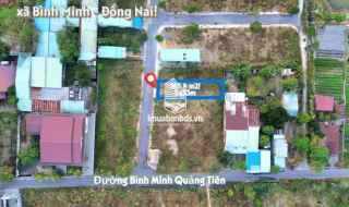 Bán lô đất gần chợ Trà Cổ - giá 1,35 tỷ 165m2, xã Bình Minh, Đồng Nai