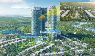Căn hộ 2PN Sky Retreat Eco Retreat giá gốc CĐT 3,9 tỷ (gồm VAT+KPBT), view biệt thự đảo