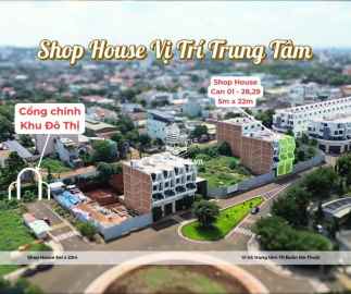 Mở bán shophouse view trường học cực đẹp, chiết khấu cao KĐT Trung Nguyên