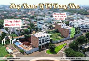 Mở bán shophouse view trường học cực đẹp, chiết khấu cao KĐT Trung Nguyên
