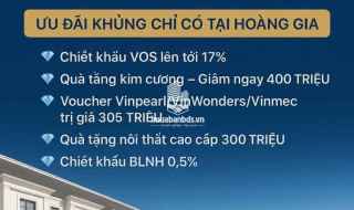 Bán Shophouse Hoàng Gia sinh lời đỉnh cao
