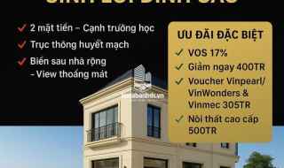 Bán Shop Góc 2 mặt tiền vị trí vàng, sinh lời đỉnh cao