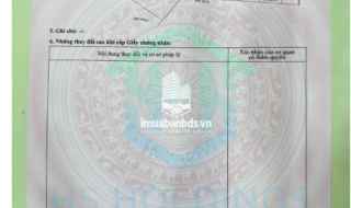 BÁN ĐẤT ĐƯỜNG SỐ 1 – TÂN TẠO, BÌNH TÂN
