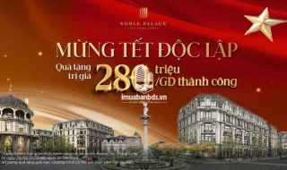 Liền kề Noble Palace giá mềm, lợi nhuận lớn chỉ từ 12 tỷ 50 đến 75m2