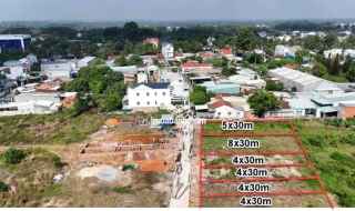 Cần bán lô đất 2 mặt tiền, 5x30,Bình Dương, giá chỉ 1,66 tỷ, hỗ trợ vay lên đến 70%