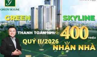 CĂN hộ chỉ 400 triệu cho 2pn - DUY NHẤT quý 2/2026 NHẬN NHÀ Ở NGAY, CÁCH QUẬN 1 chỉ 20p duy chuyển