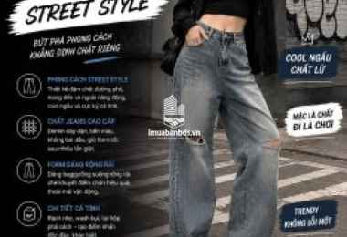 Quần Jeans Nữ Cá Tính Street Style Cá Tính Ống Rộng – Xu Hướng Thời Trang Dẫn Đầu Giới Trẻ Hiện Nay Quần Jeans Nữ Cá Tính Street Style Cá Tính Ống Rộng – Xu Hướng Thời Trang Dẫn Đầu Giới Trẻ Hiện Nay