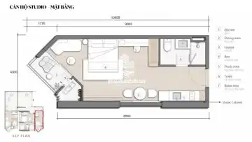 Thiếu vốn cần bán nhanh căn hộ Studio view biển SkyM Hạ Long