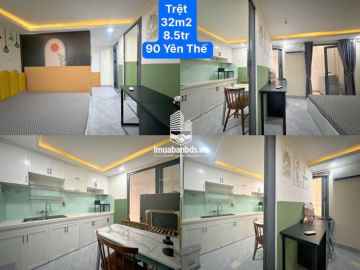 Cho thuê phòng full nội thất 32m2 TRỆT số 90 Yên Thế Tân Bình