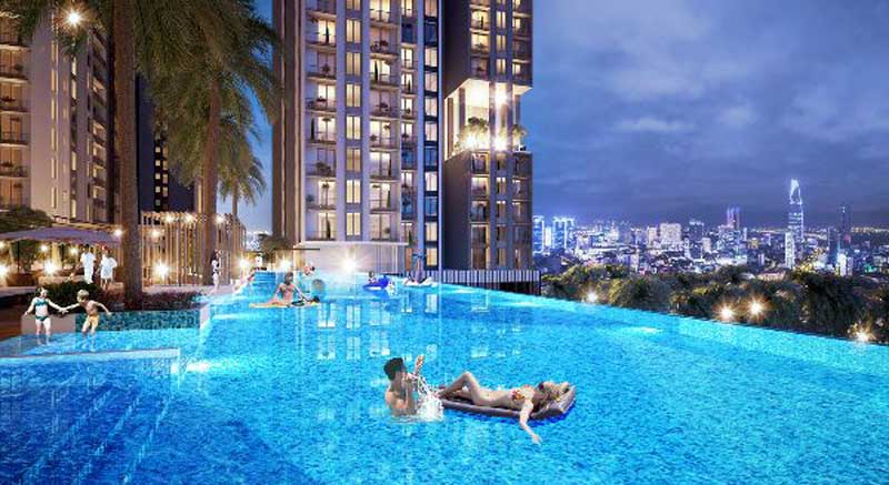 tiện ích căn hộ kingdom 101 quận 10
