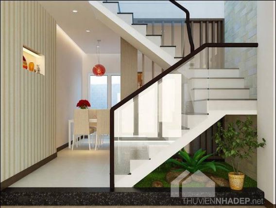 Mẫu thiết kế cầu thang đẹp, tiết kiệm dành cho nhà có diện tích nhỏ