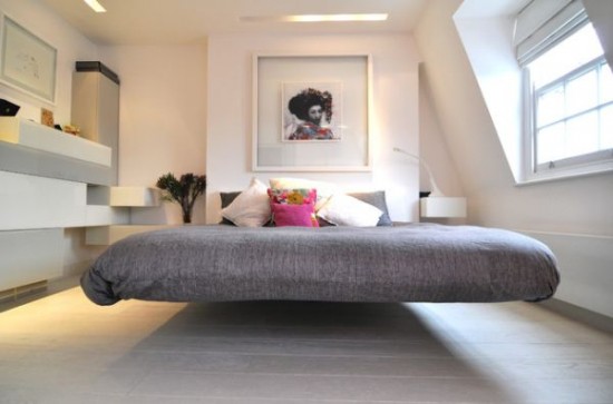Giường nổi - Kiến trúc cách tân trong phòng ngủ mang nét độc đáo