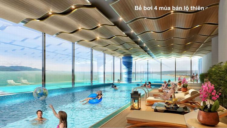 hồ bơi tms luxury hotel & residences