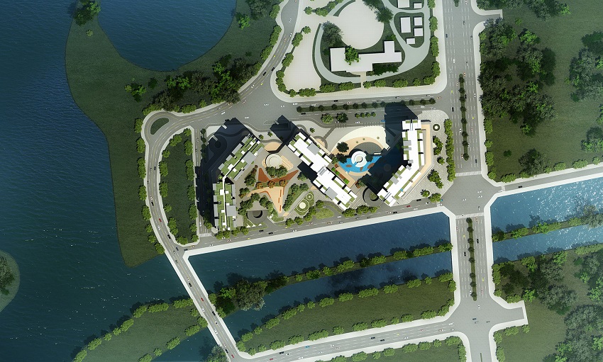 mặt bằng tổng thể chung cư the wings residence