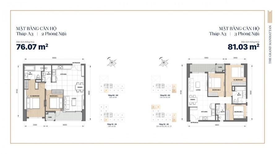 mặt bằng căn hộ soho residence quận 1