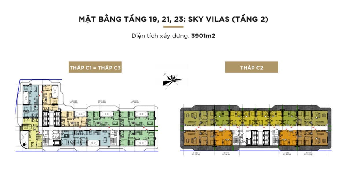 mặt bằng tầng sunshine continental quận 10