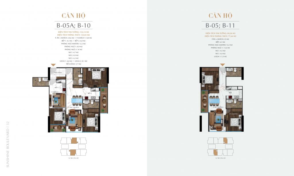 thiết kế căn hộ chung cư sunshine boulevard 1