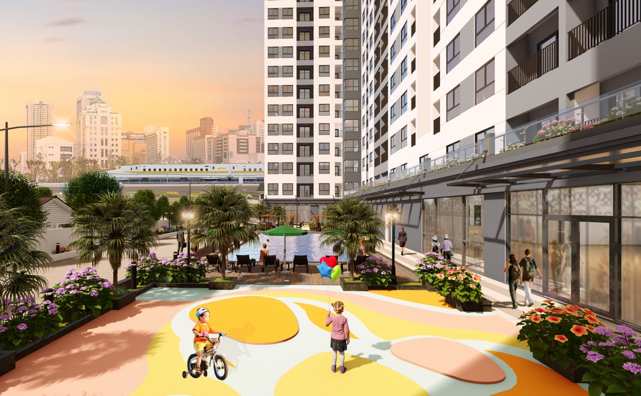 tiện ích căn hộ bcons miền đông