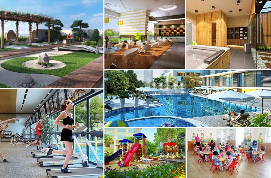tiện ích căn hộ soho residence quận 1