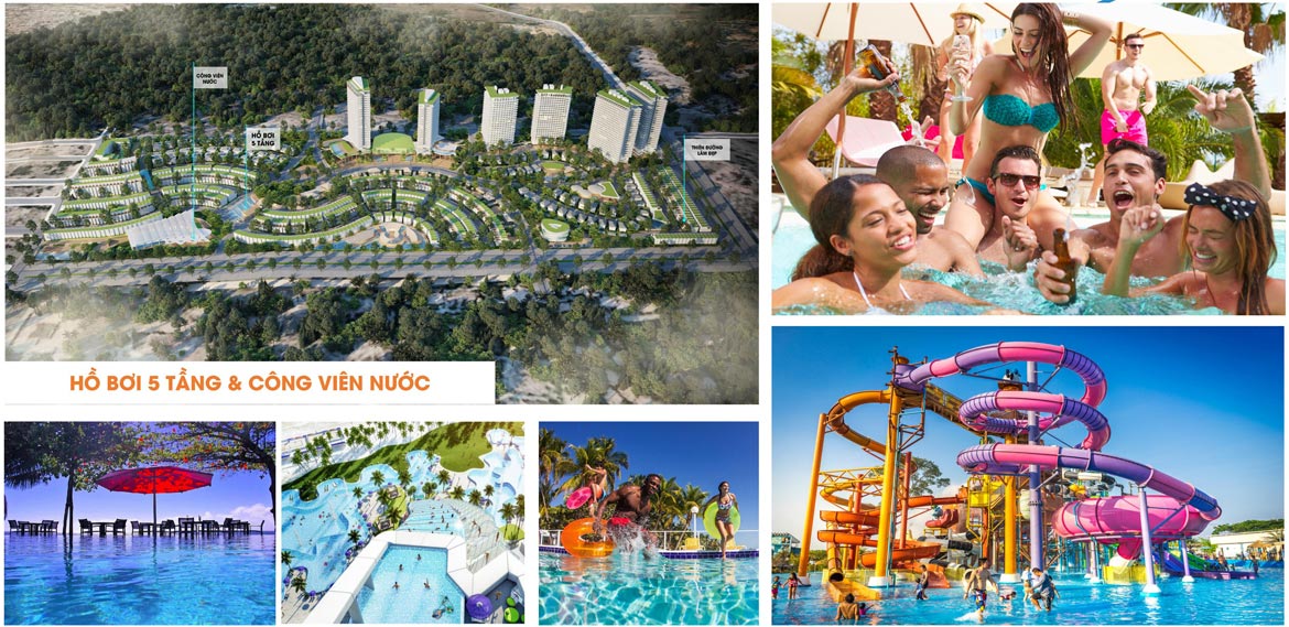 tiện ích nội khu summer land resort mũi né phan thiết