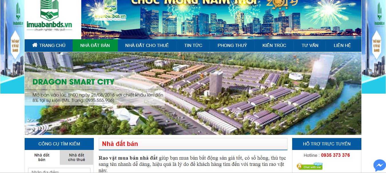 Giờ vàng đăng tin trên web rao vặt bất động sản tại Đà Nẵng