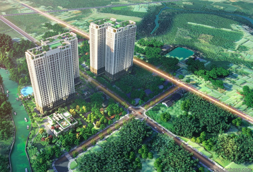 tổng thể căn hộ la partenza nhà bè