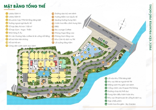 mặt bằng căn hộ phúc yên prosper phố đông