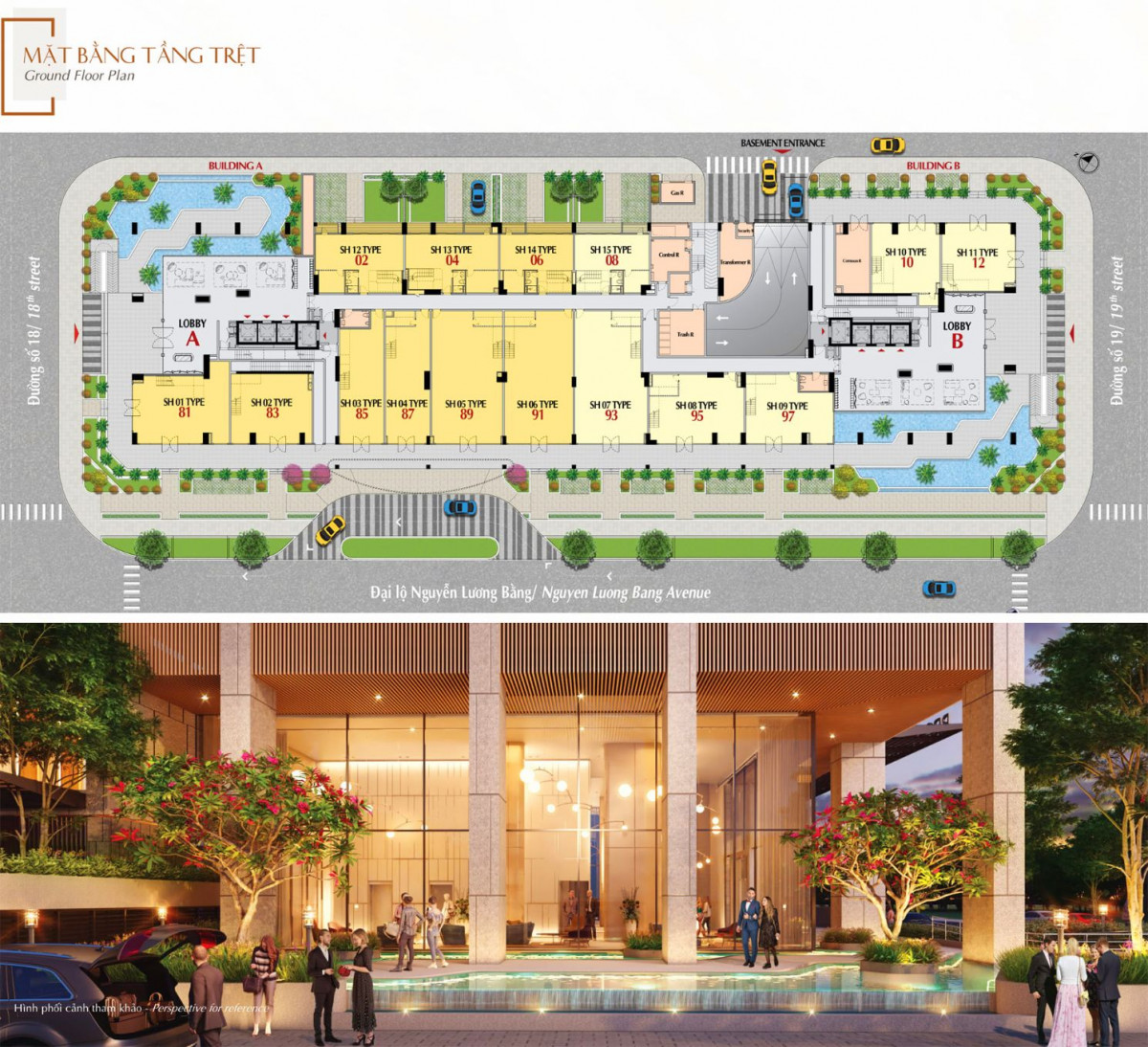 mặt bằng căn hộ the antonia phú mỹ hưng
