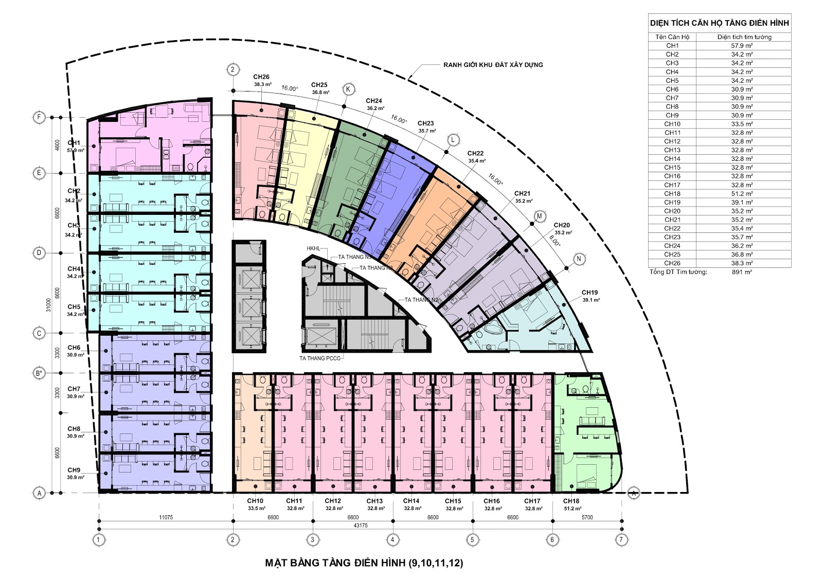 mặt bằng chung cư apec mandala wyndham hải dương