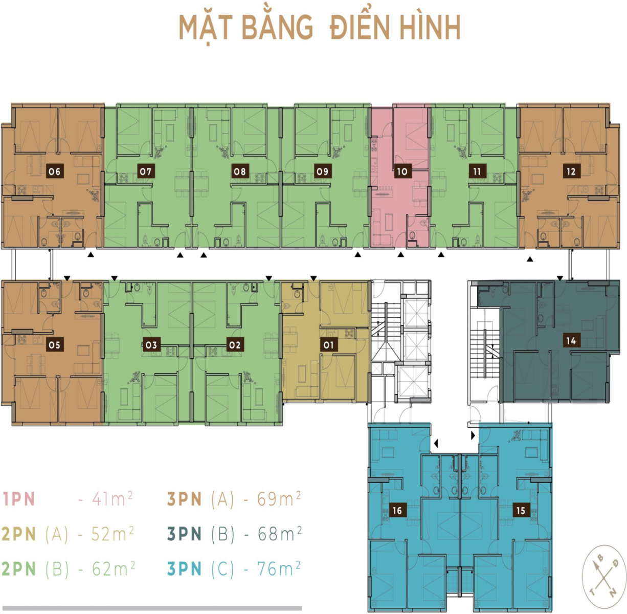 mat bang chung cư tng village thái nguyên