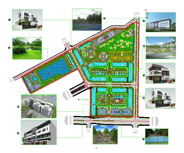 mặt bằng khu đô thị hòa bình new city