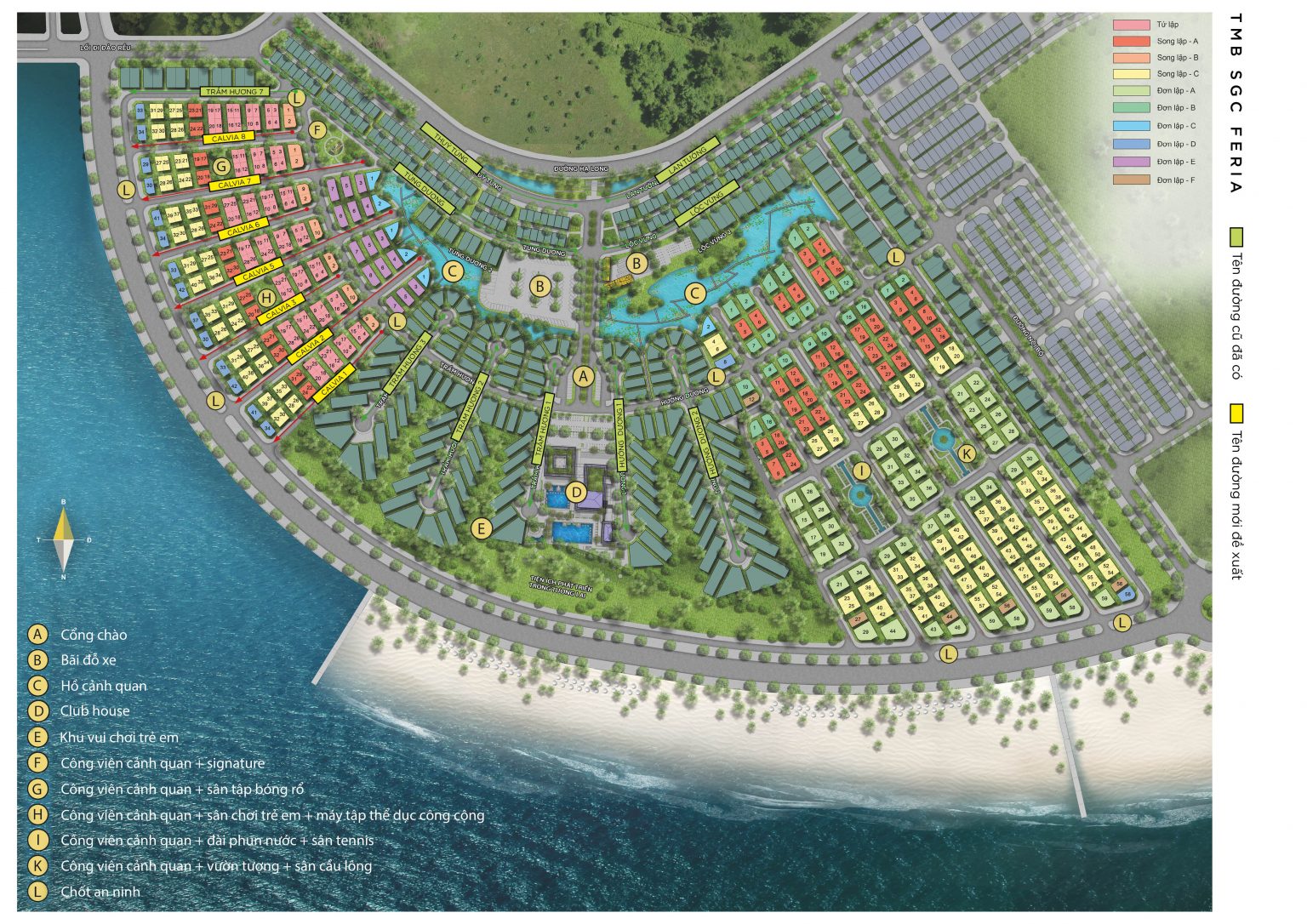 mặt bằng sun grand city feria hạ long