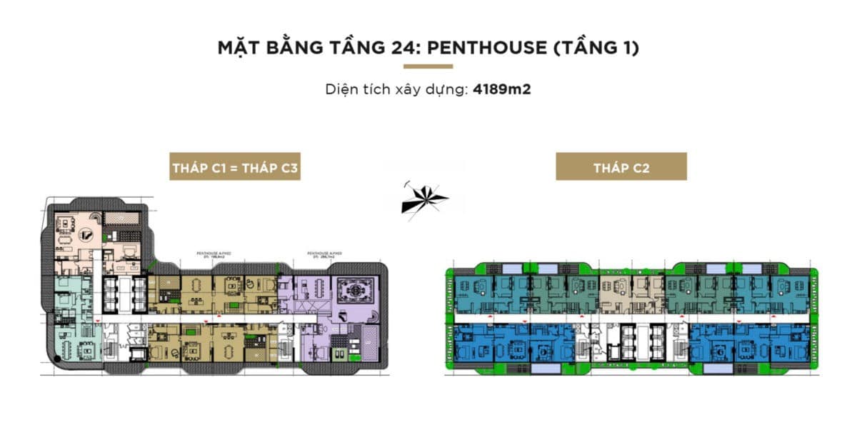 mặt bằng tầng sunshine continental quận 10