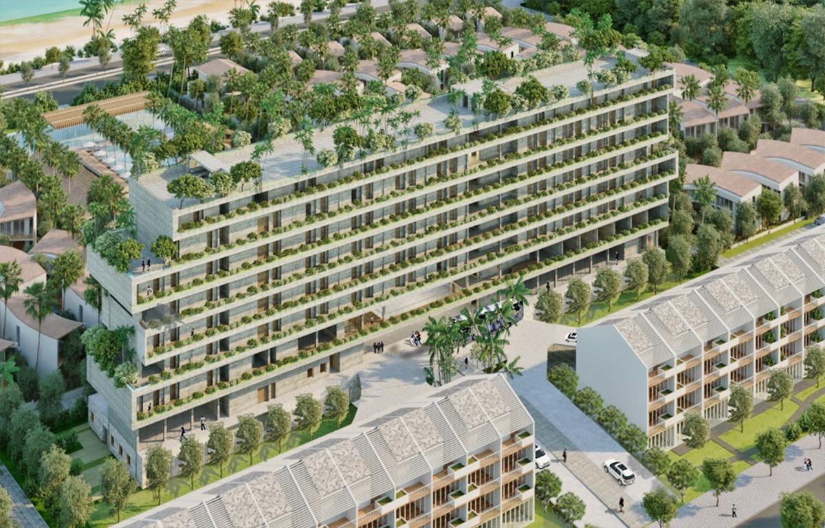 phối cảnh rosa alba resort phú yên