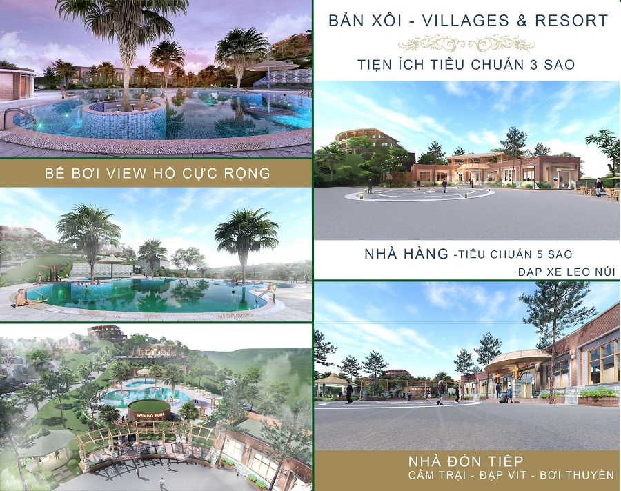 tiện ích bản xôi village